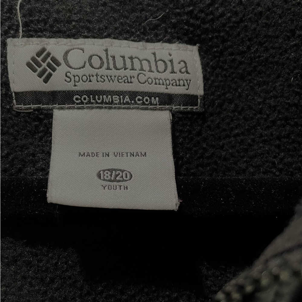 Youth 18/20 Columbia fleece overlay jacket. - Picture 4 of 4